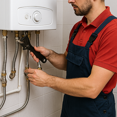 Podłączenie pieca gazowego